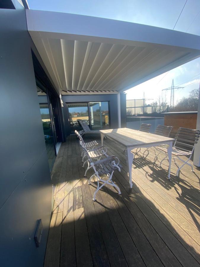 Moderne Ferienwohnung Stephanskirchen Extérieur photo